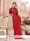 Shriyanka Vol 04 By Vallabhi Prints Moss Georgette With Floral Print Saree Wholesale Clothing Suppliers In India